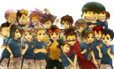 Inazuma Eleven es un grupo de niños con poderes espectaculares que además juegan al fútbol