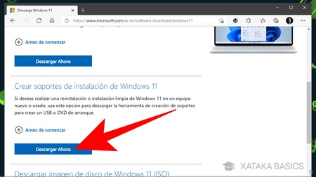 Cómo descargar e instalar Windows 11