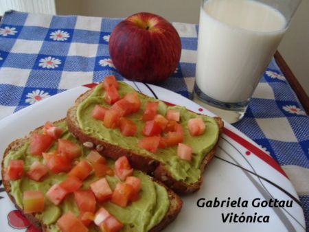 Un desayuno diferente. Receta saludable