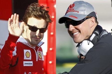 Las primeras impresiones de dos grandes: Michael Schumacher y Fernando Alonso