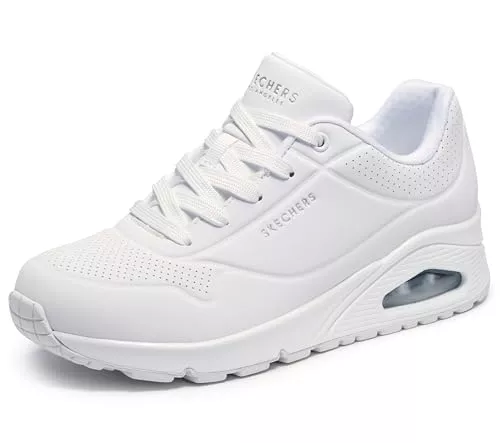 Skechers Uno, Zapatillas Mujer, Blanco, 38 EU
