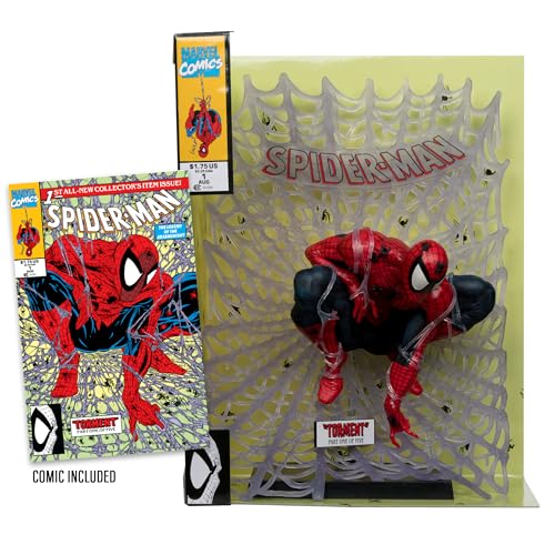Mcfarlane Marvel Collection: Spiderman No 1 - Spiderman Escala 1/6