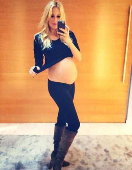 ¡Toma barriga que luce ya Carolina Cerezuela!