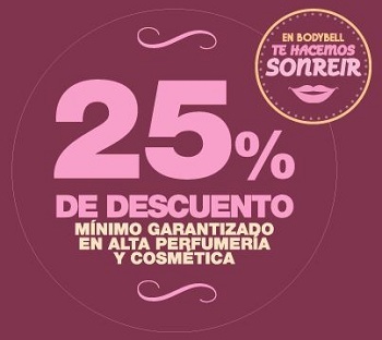 Bodybell oferta descuentos en alta perfumería