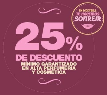 Bodybell oferta descuentos en alta perfumería 