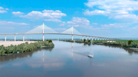 SE-40 Obras Puente Guadalquivir