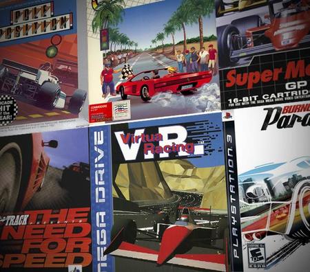 De cuando las ruedas eran cuadradas. Evolución ilustrada de los juegos de coches
