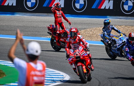 Bagnaia Marquez Jerez Motogp 2025