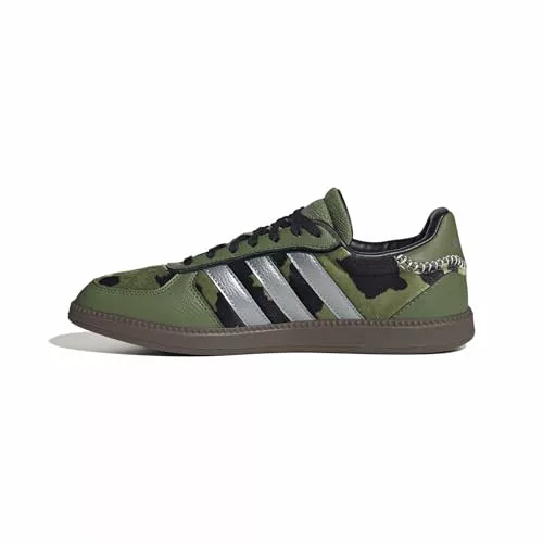 adidas Mujer Breaknet Sleek Shoes, FTWR White/Tech Grey Met./Core Black, 36 EU