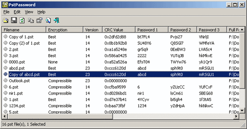Recupera la contraseña de tus archivos PST con PstPassword