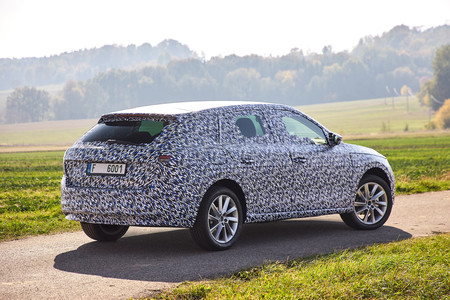 Skoda Scala camuflado