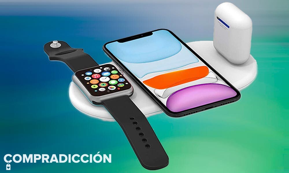 Esta base de carga para tus dispositivos Apple es todo un chollazo: carga tu iPhone, tu Apple Watch y tus AirPods a la vez por sólo 8,40 euros con este cupón en Amazon