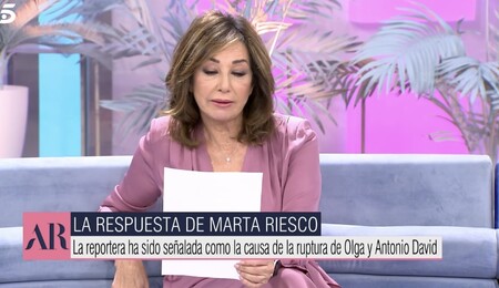 Ana Rosa Quintana da la cara por Marta Riesco