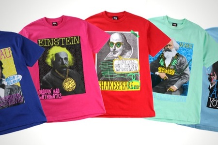 Renueva a los grandes genios en originales camisetas