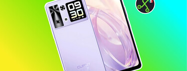 Celular barato con doble pantalla, buena cámara y sensor para pagos en comercios. Permite tener dos líneas telefónicas 