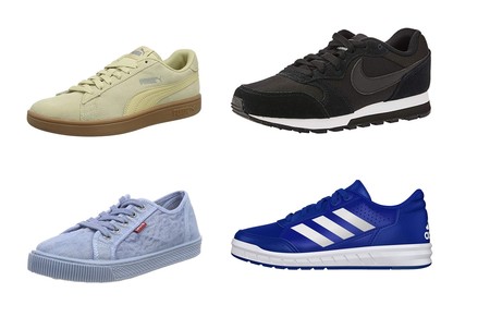 Chollos en tallas sueltas de zapatillas Levi's, Adidas, Nike o Puma por menos de 30 euros en Amazon