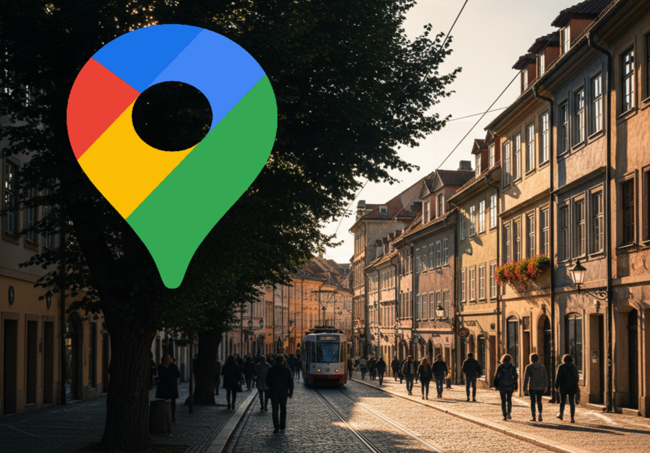 Google Maps Sombra