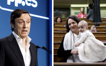 ¿Debería la diputada que fue al congreso con su bebé haber usado la guardería como sugiere el portavoz del PP?