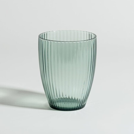 Vaso Estriado Verde Maisons du Monde