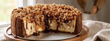 Cómo hacer un cheesecake de crumble de manzana: un postre fácil, elegante y delicioso que rinde al máximo
 