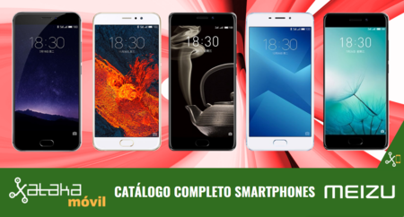 Así queda el catálogo de smartphones Meizu con las novedades en las familias PRO, MX, M y E de 2017