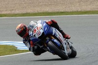 Jorge Lorenzo marca los mejores tiempos en los entrenamientos post Jerez