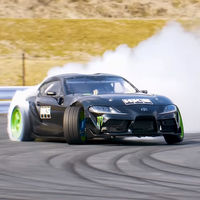 El nuevo Toyota GR Supra ya se ha vestido de drift: con motor 2JZ y abrasando neumáticos en este vídeo