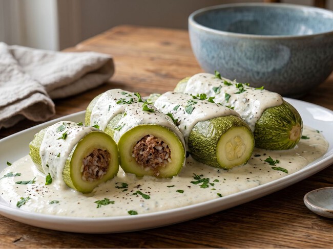 Calabacitas Rellenas