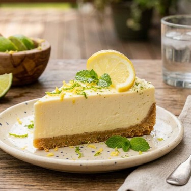 Cómo hacer un cheesecake de limón con un toque de tequila: sin horno, cremoso y listo para el fin de semana