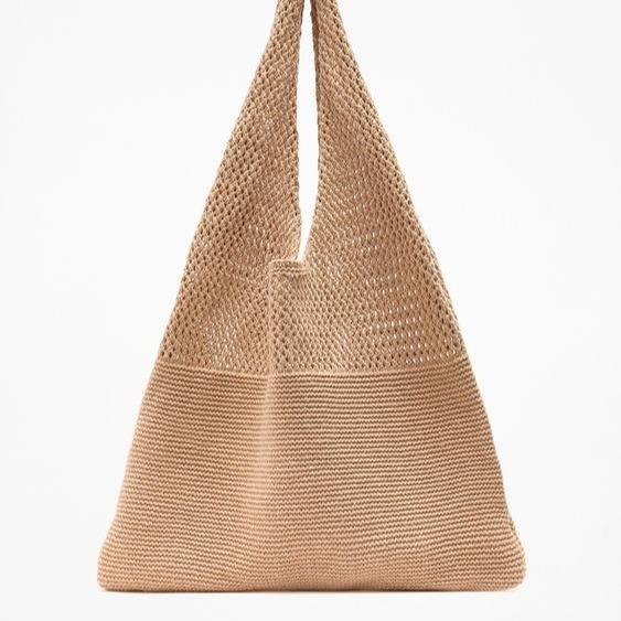 Bolso shopper crochet
