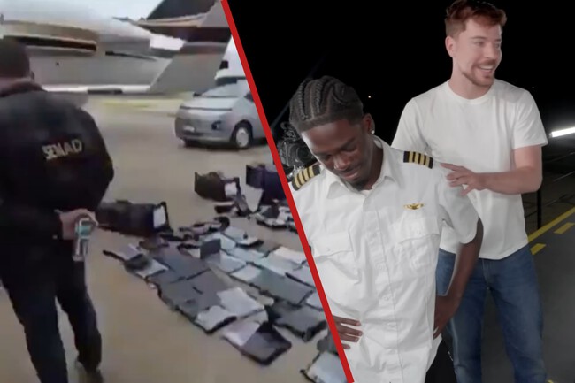 Marihuana 262kilos Paraguay Piloto Mrbeast