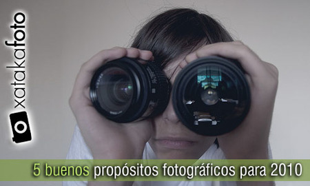 Cinco buenos propósitos fotográficos para 2010