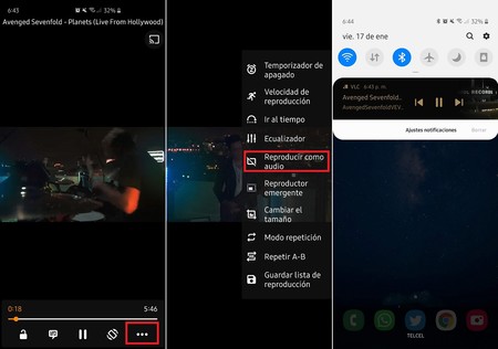 Vlc Android Reproducir Musica Youtube Pantalla Apagada