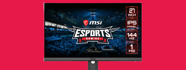 Renueva tu setup con este monitor gaming MSI en oferta: Full HD, 144 Hz y 27” por poco más de 200 euros 