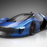 Tesla Model EXP, así podría ser un super deportivo de Tesla en el futuro