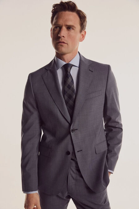 Americana tailored en pata de gallo