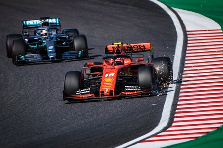 Leclerc Hamilton F1 2019