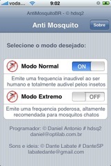 Anti Mosquito para el iPhone. Sí, es lo que parece