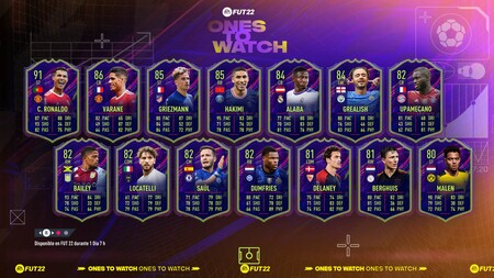 Guía FIFA 22. Ones to Watch, todas las Promesas de FUT22