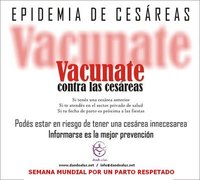 Vacúnate contra la cesárea
