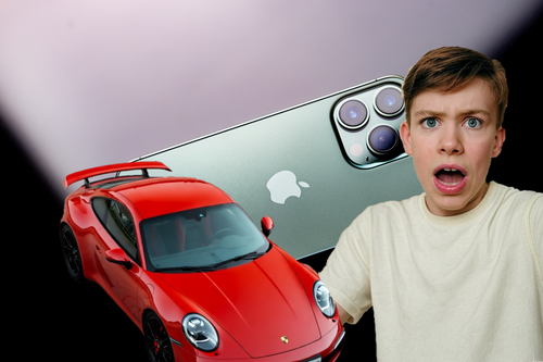 Iphone Porsche Adolescente robado