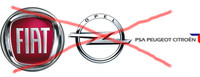 ¿Habrá fusión entre Fiat, Opel, Peugeot y Citroën? Va a ser que no 