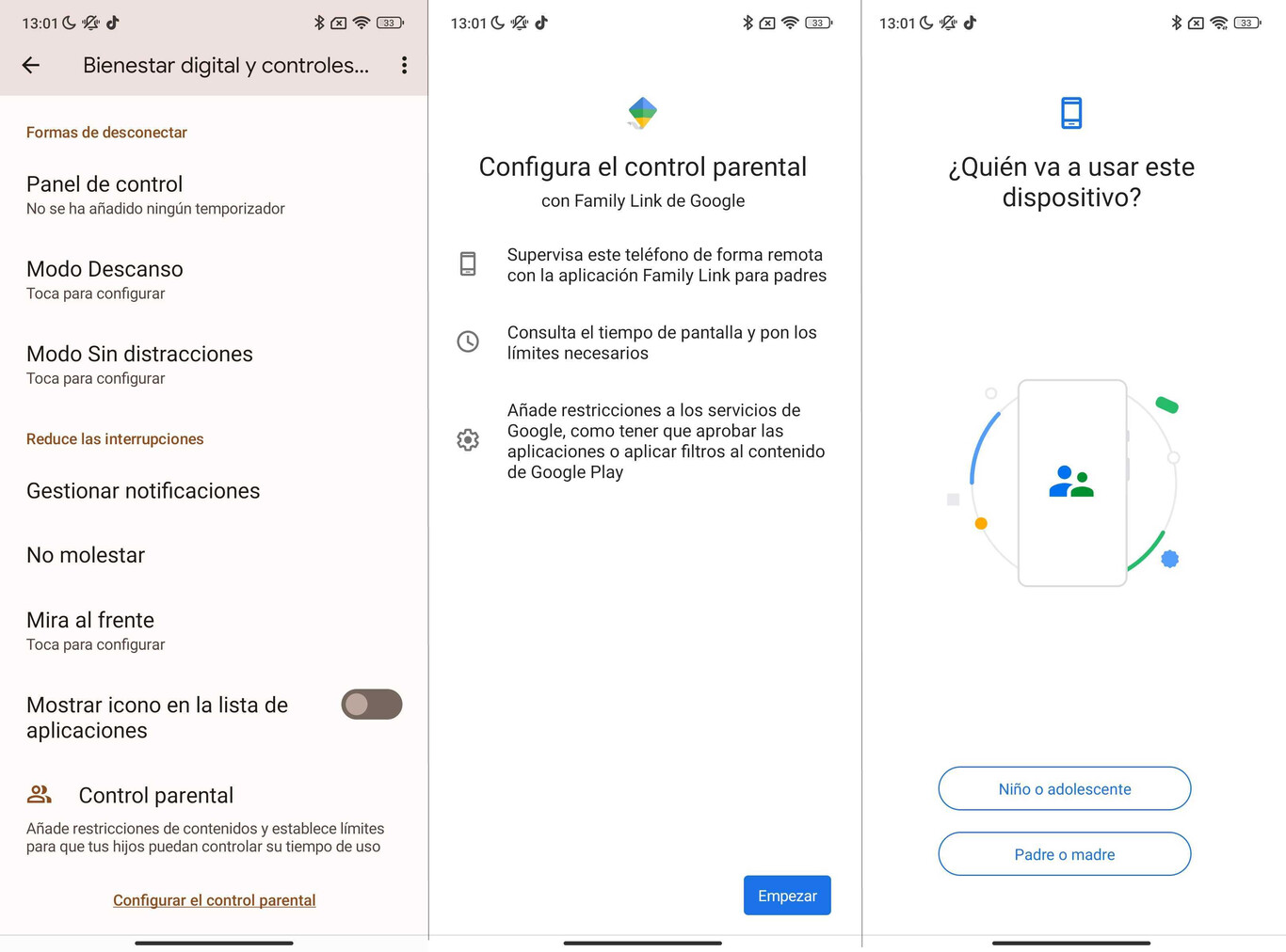 Cómo activar y configurar el control parental desde MIUI 13 para ...