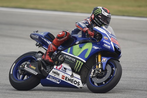 Jorge Lorenzo comienza mandando el viernes en Valencia con el Repsol Honda a la zaga