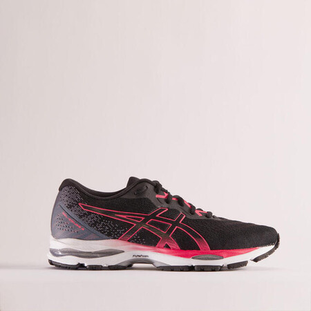 Asics Gel Ziruss 4 Mujer Negro Rosa Zapatillas Running