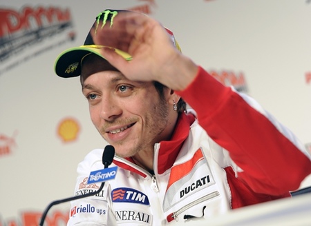Valentino Rossi adios a Ducati