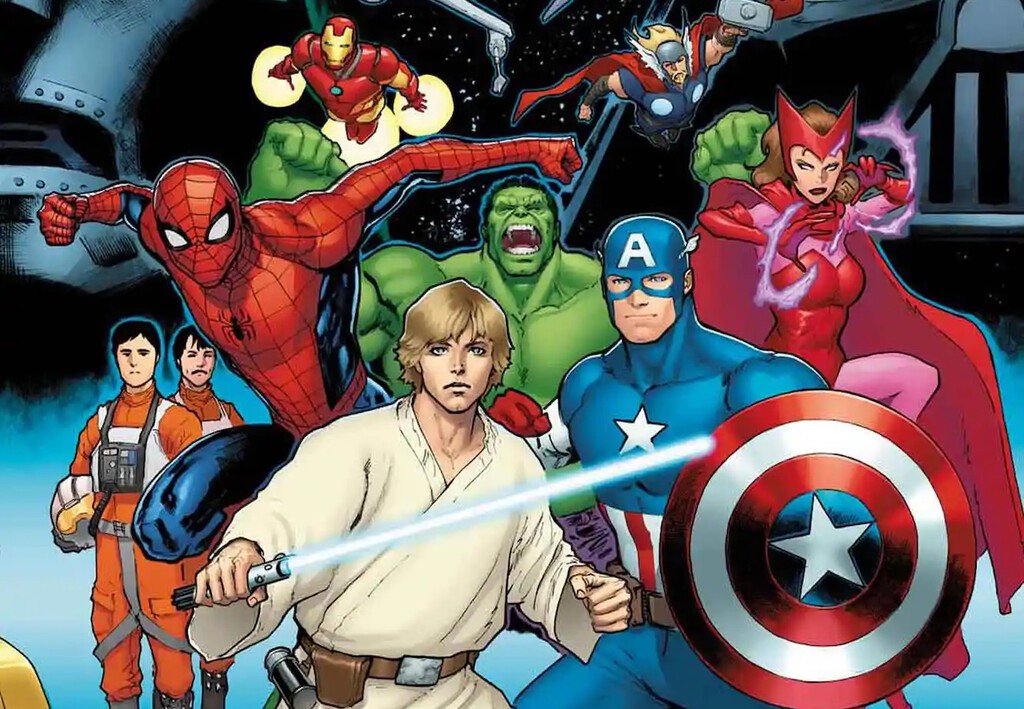 Disney no va a subestimar la suma potencial de dos franquicias millonarias: Star Wars y Marvel ya tienen su primer crossover