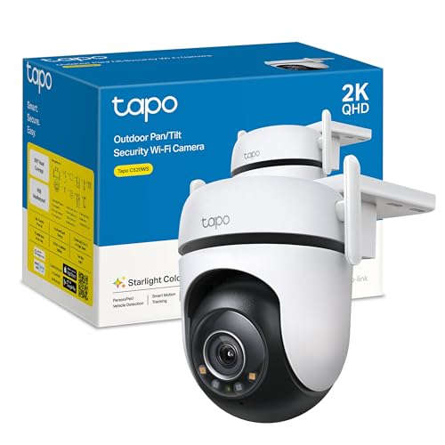tapo C520WS - Cámara Vigilancia Wi-Fi Exterior 360°
