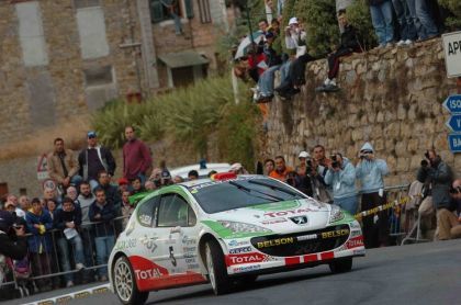 San Remo. Vouilloz gana, Ojeda lider del IRC