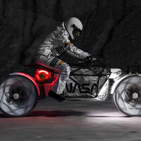 La moto de la NASA busca dueño: astronómico precio para una moto eléctrica que llega a la Luna a 15 km/h